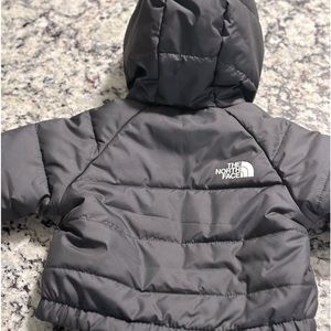 NorthFace Coat Black with cover for hands